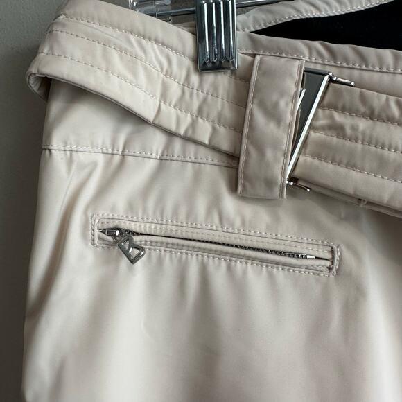 Bogner Belted Ski Pants Cream 12 - Picture 3 of 16